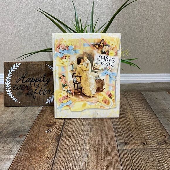 Cynthia Hart Baby's Book Keepsake Victorian Journal Album Antique CR Gibson. - Picture 12 of 13